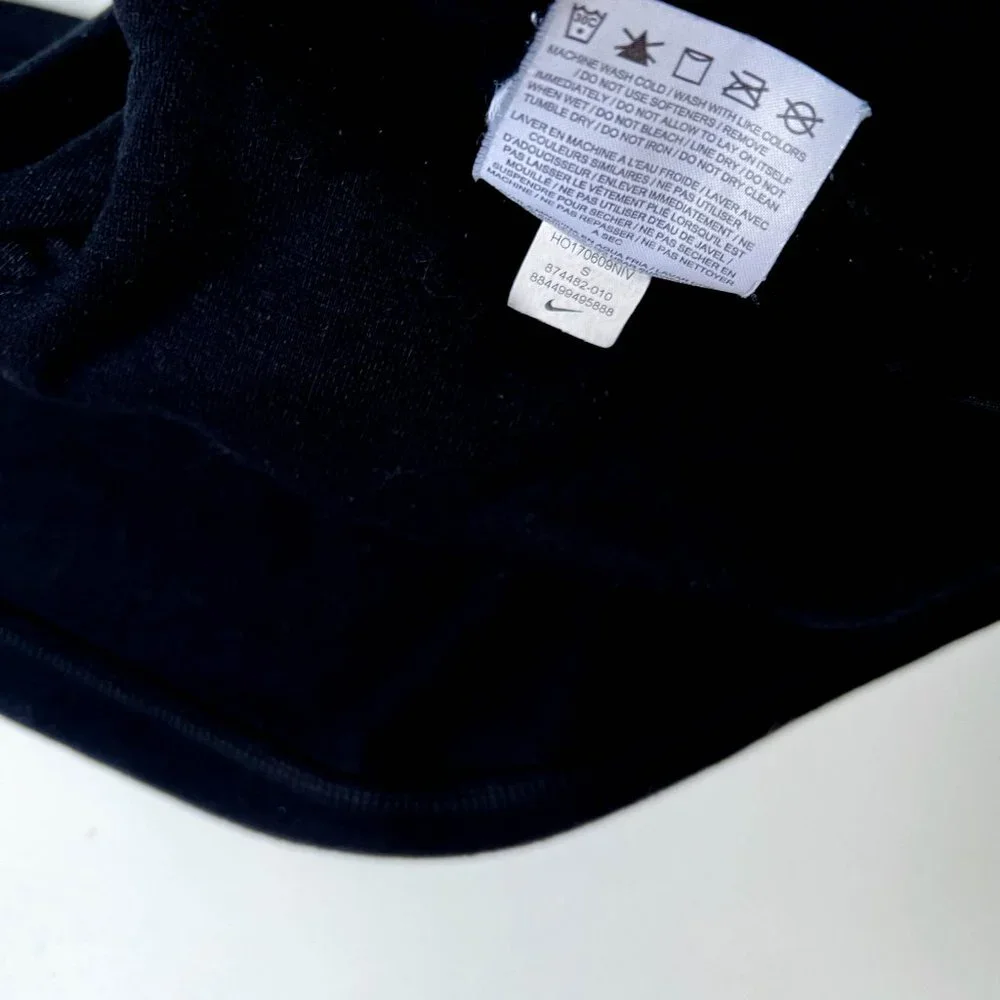 NIKE black athletic pants w/pockets + elastic waist band size S - Picture 6 of 6